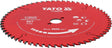 TCT CUTTING DISC FOR ALUMINIUM AND NON-FERROUS METALS | 185 MM | 60 TEETH | 20 MM (YT-608754)