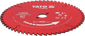 TCT CUTTING DISC FOR ALUMINIUM AND NON-FERROUS METALS | 185 MM | 60 TEETH | 20 MM (YT-608754)