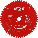 TCT CUTTING DISC FOR ALUMINIUM AND NON-FERROUS METALS | 185 MM | 60 TEETH | 20 MM (YT-608754)