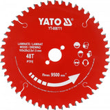 TCT CUTTING DISC FOR LAMINATE AND WOOD PTFE COATING | 165 MM | 48 TEETH | 20 MM (YT-608771)