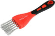 GALVANISED STEEL WIRE BRUSH | 200 MM | TWO-ROW (YT-63520)