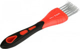 GALVANISED STEEL WIRE BRUSH | 200 MM | TWO-ROW (YT-63520)