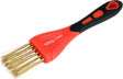 BRASS WIRE BRUSH | 200 MM | TWO-ROW (YT-63521)