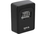 KEY SAFE BOX WITH MECHANICAL 4-DIGIT COMBINATION LOCK | 120 X 85 X 40 MM (YT-66640)
