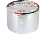 SELF-ADHESIVE BUTYL SEALING TAPE WITH ALUMINIUM FOIL | 10 M × 10 CM (YT-72546)