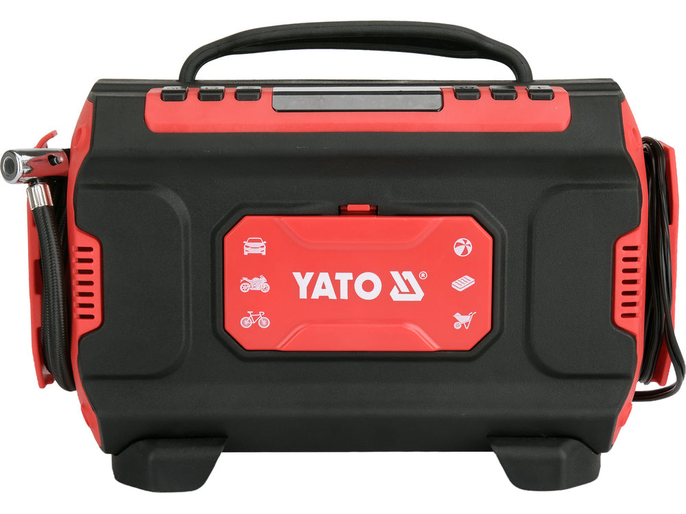 3-IN-1 CAR COMPRESSOR | 12 V / 230 V | LED | WITH AIR PUMP AND BLOW FUNCTION (YT-73451)