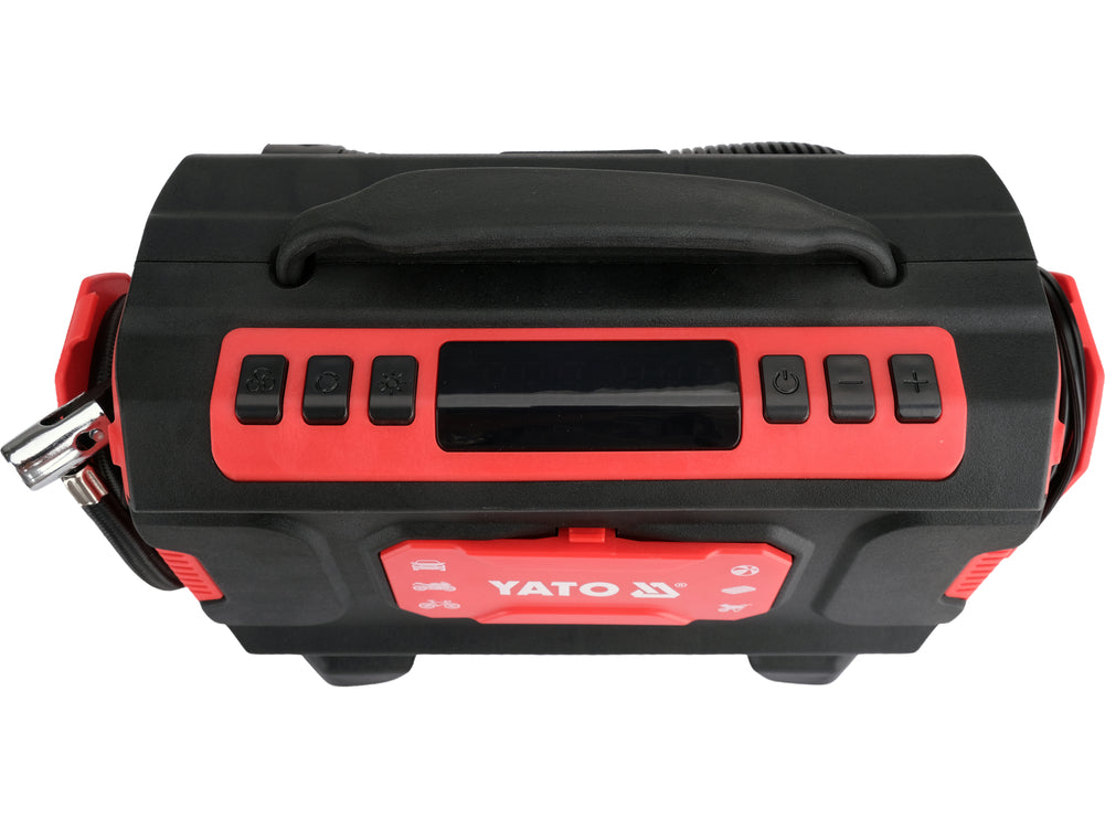3-IN-1 CAR COMPRESSOR | 12 V / 230 V | LED | WITH AIR PUMP AND BLOW FUNCTION (YT-73451)