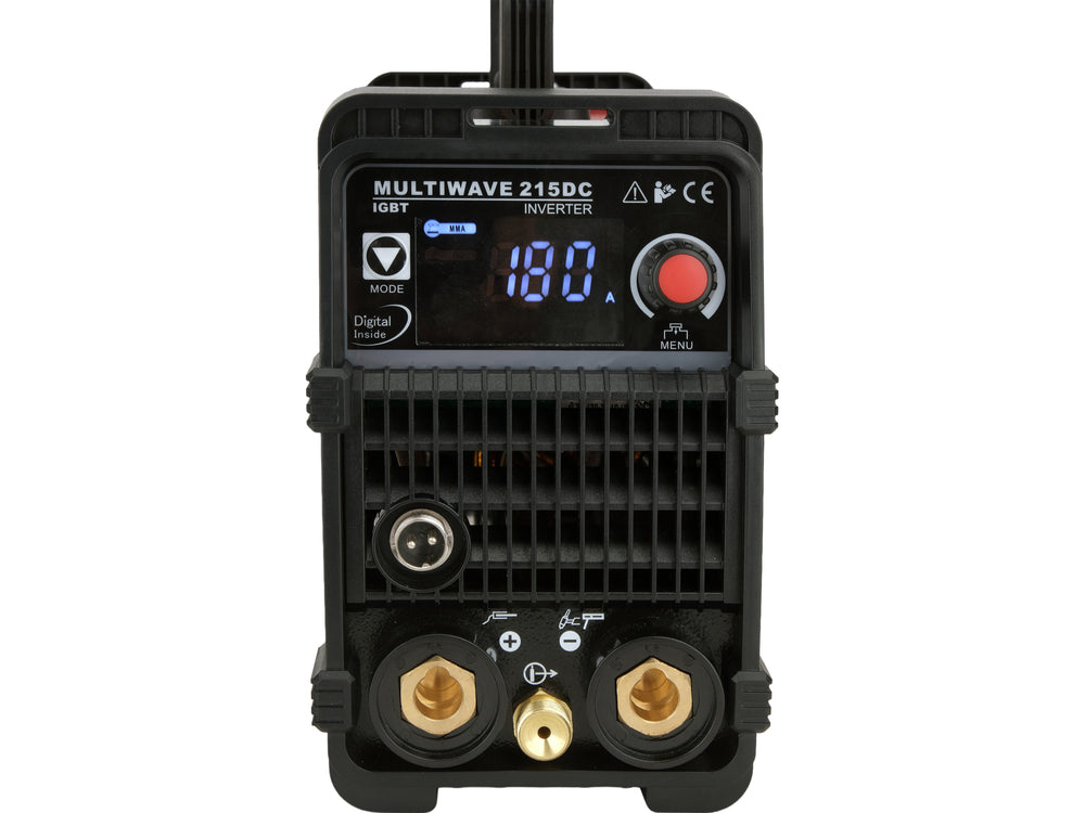 MULTIWAVE 215DC INVERTER TIG HF / MMA WELDER WITH RICHIP MICROPROCESSOR | 210 A (YT-81420)