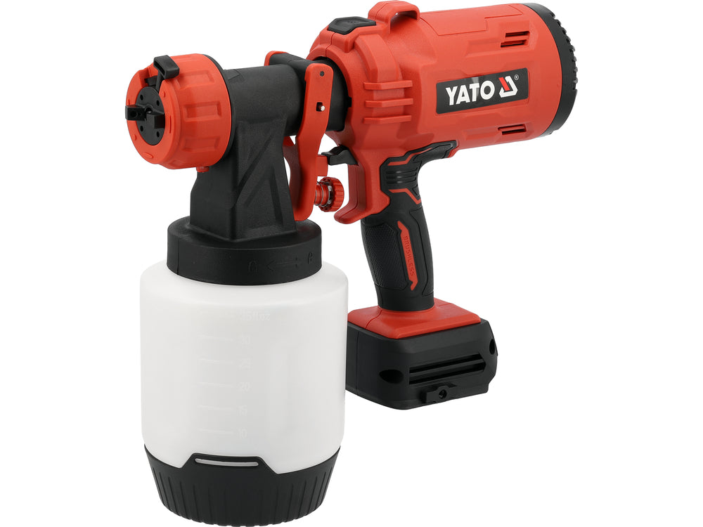 CORDLESS PAINT SPRAYER HVLP | 18 V | WITHOUT BATTERY (YT-82767)