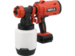 CORDLESS PAINT SPRAYER HVLP | 18 V | WITHOUT BATTERY (YT-82767)
