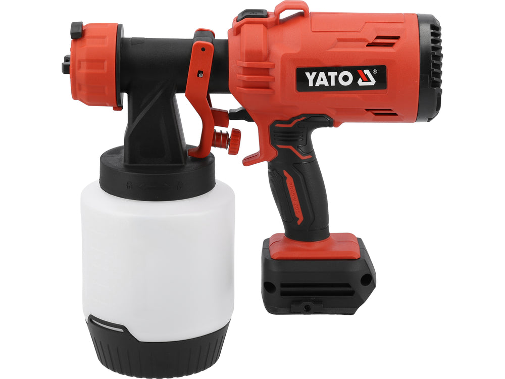CORDLESS PAINT SPRAYER HVLP | 18 V | WITHOUT BATTERY (YT-82767)