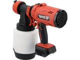 CORDLESS PAINT SPRAYER HVLP | 18 V | WITHOUT BATTERY (YT-82767)
