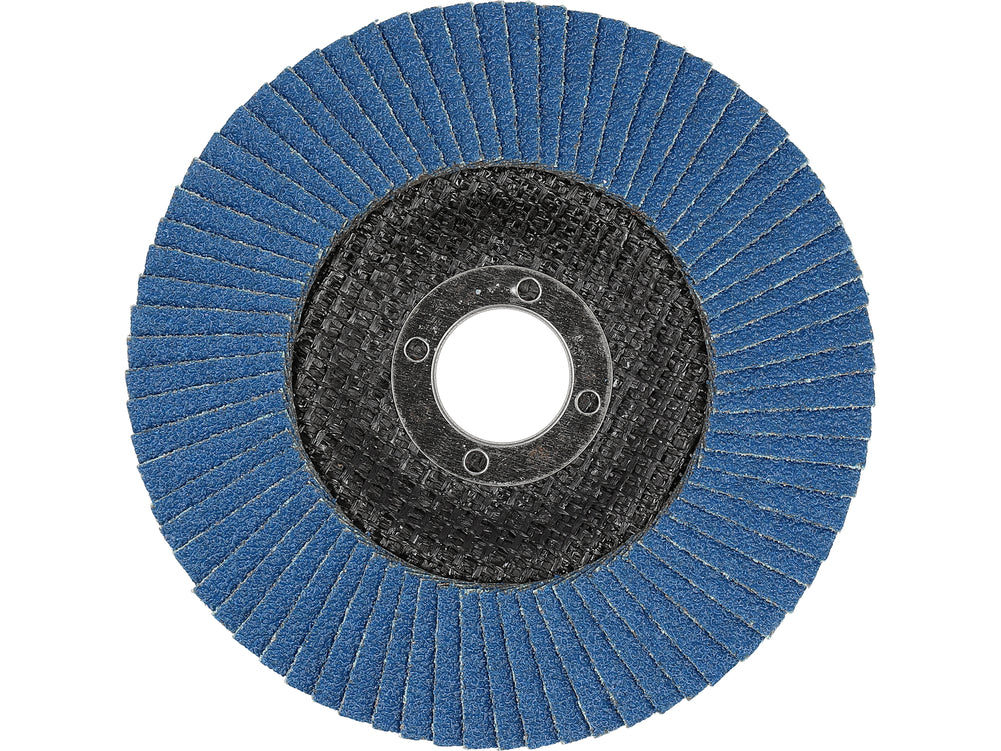 FLAP SANDING DISC | ZIRCONIUM | P60 | 125X22MM | 10 PCS (YT-833001)