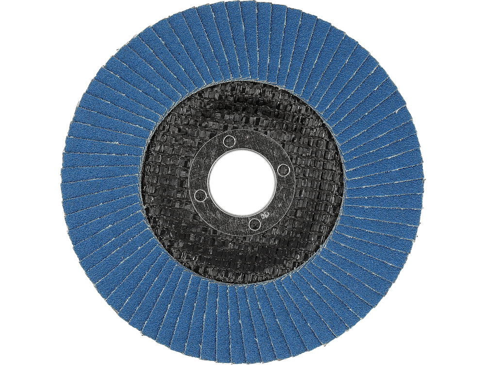 FLAP SANDING DISC | ZIRCONIUM | P100 | 125X22mm | 10 PCS (YT-833003)
