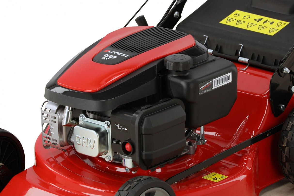 PETROL LAWNMOWER WITH LONCIN 2.4 KW ENGINE | 46 CM | 60 L (YT-85501)