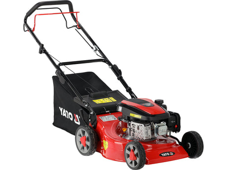 SELF-PROPELLED PETROL LAWNMOWER WITH 60 L BAG | 2.4 KW | 46 CM (YT-85502)