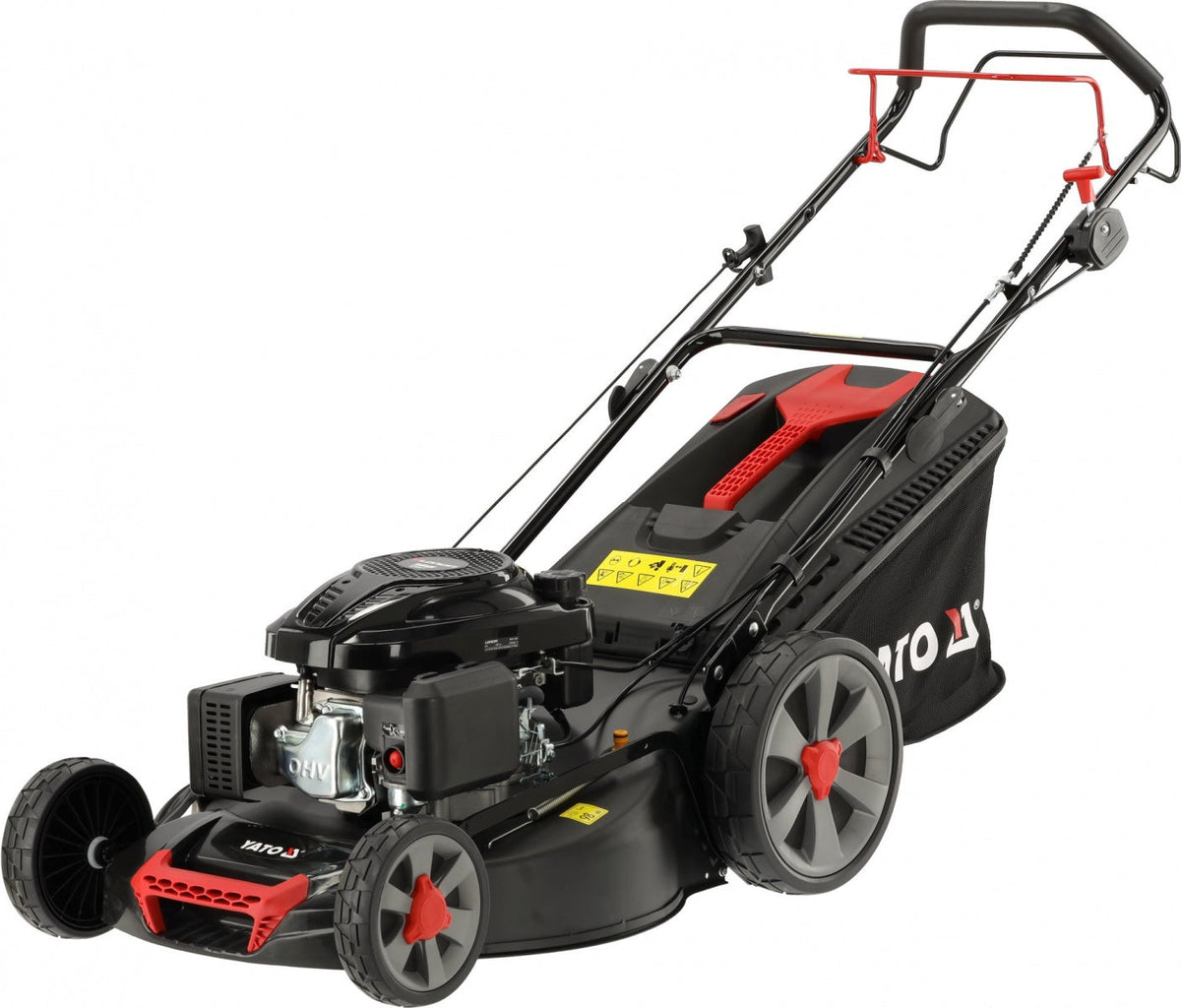 PETROL LAWNMOWER WITH "Loncin" 3.5 kW ENGINE | 51.8 CM | 55 L (YT-85505)