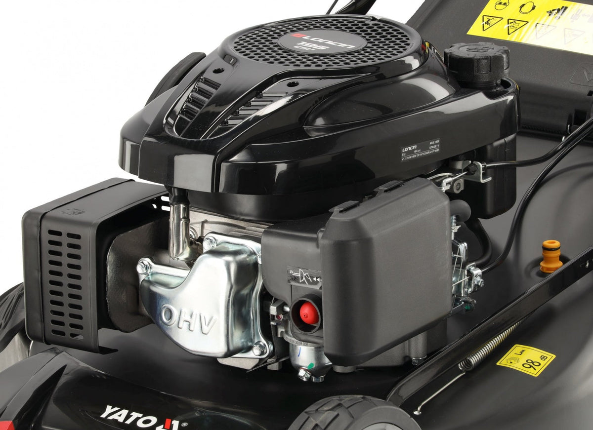 PETROL LAWNMOWER WITH "Loncin" 3.5 kW ENGINE | 51.8 CM | 55 L (YT-85505)