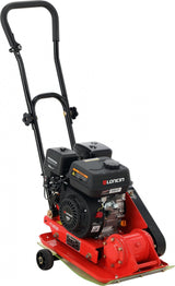 UNIDIRECTIONAL PLATE COMPACTOR | 11 kN | 6.5 HP | 530 × 350 MM | WITH TRANSPORT WHEELS (YT-90300)