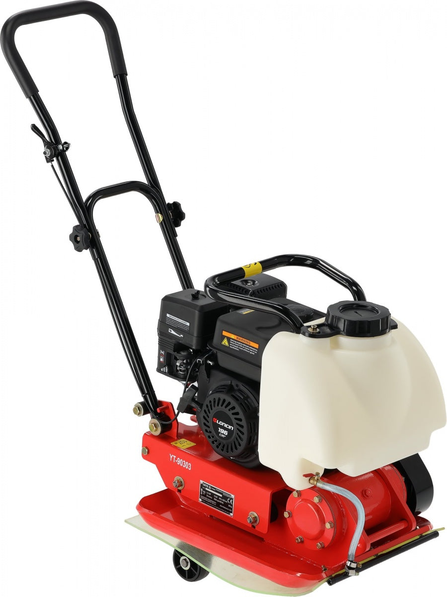 PETROL SINGLE-DIRECTION PLATE COMPACTOR | 13 kN | 6.5 AG | 88 KG (YT-90303)
