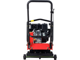 UNIDIRECTIONAL PLATE COMPACTOR | 20 kN | 6.5 HP | 550 × 440 MM | WITH TRANSPORT WHEELS (YT-90307)