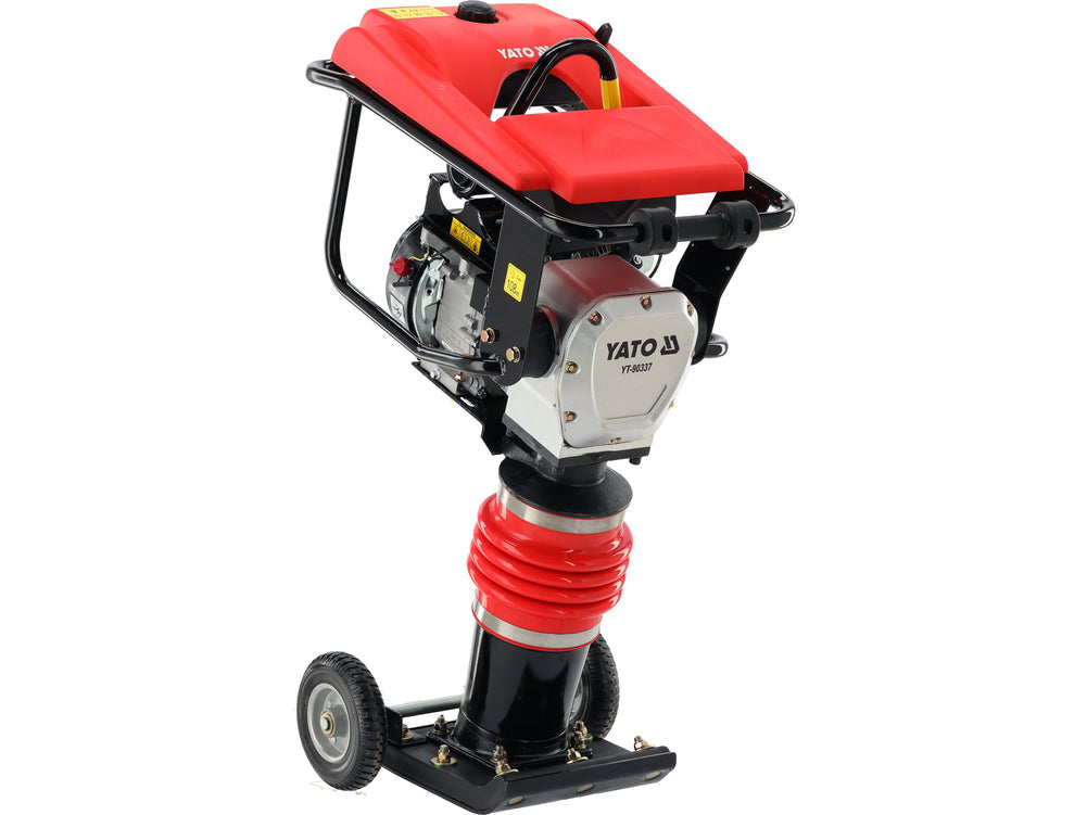 PETROL PLATE COMPACTOR (VIBRATORY PLATE) 4,1 KW | Loncin LC168F-2H | 10 KN (YT-90337)