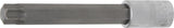 BIT SOCKET | LENGTH 140 MM | 12.5 MM (1/2") DRIVE | T-STAR (FOR TORX) T70 (5184-T70)