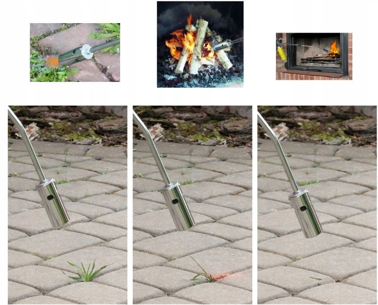 LONG GAS BURNER | WITH PIEZO (H4056)
