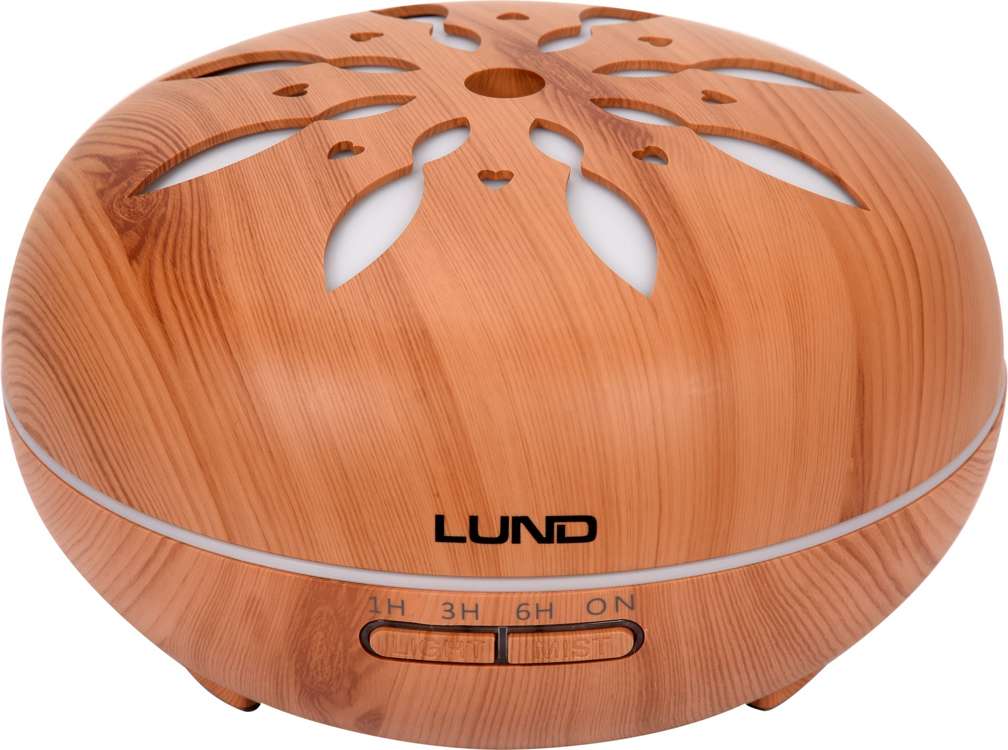 AROMA DIFFUSER 500ML, DARK WOOD, REMOTE (66902)