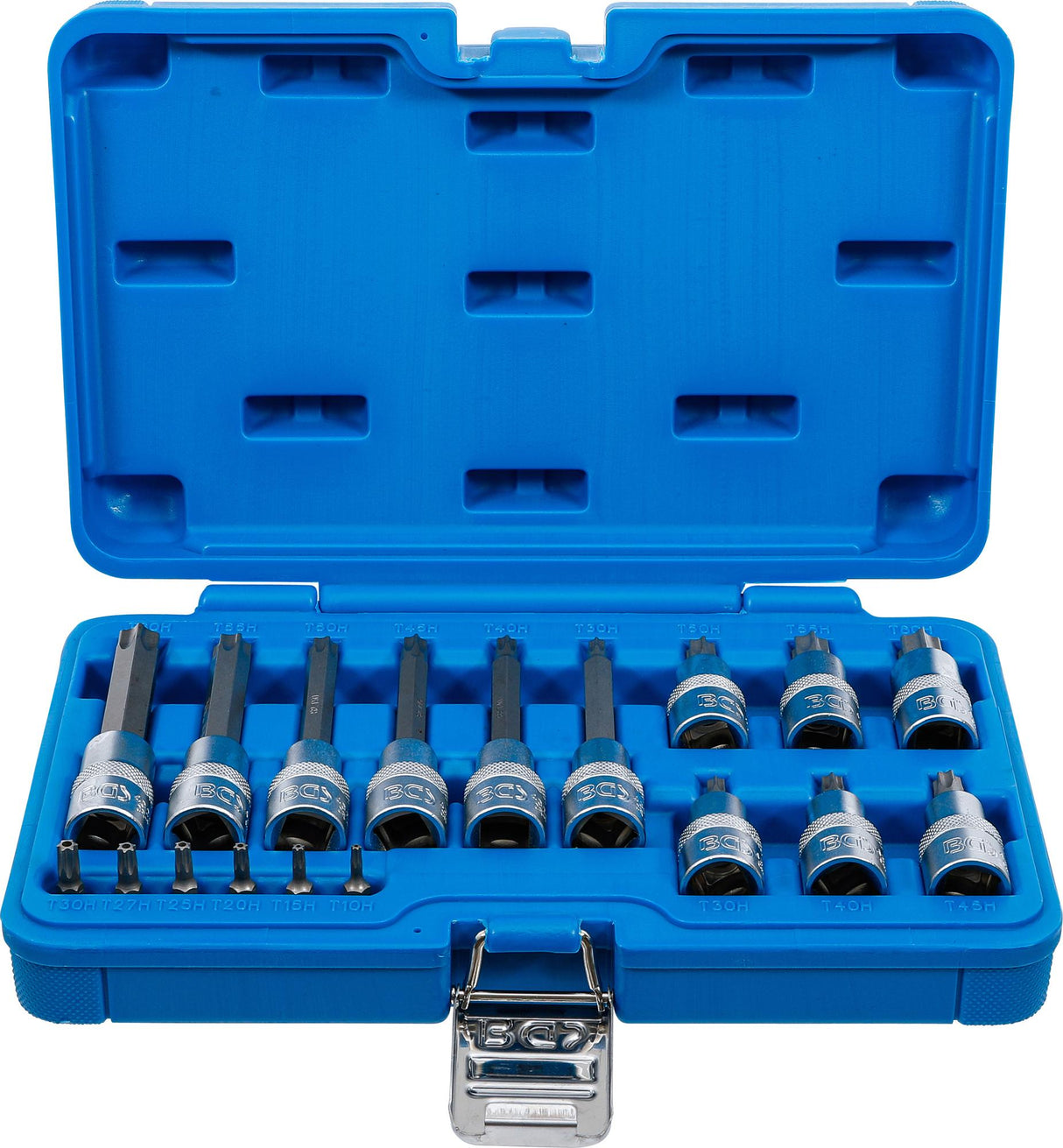 BIT SOCKET SET | 6.3 MM (1/4") / 12.5 MM (1/2") DRIVE | T-STAR TAMPERPROOF (FOR TORX) | 18 PCS. (5174)