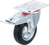 CASTOR WITH BRAKE | WITH BASE | Ø 100 MM (81966)