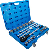 SOCKET SET | 20 MM (3/4") | INCH SIZES | 21 PCS. (1107)