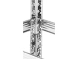 GALVANIZED STORAGE RACK | 5 SHELVES | HDF BOARDS | 180 X 90 X 30 CM (78483)