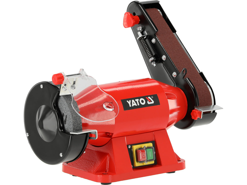 BENCH GRINDER WITH BELT 520W (150X32MM) (YT-822110)