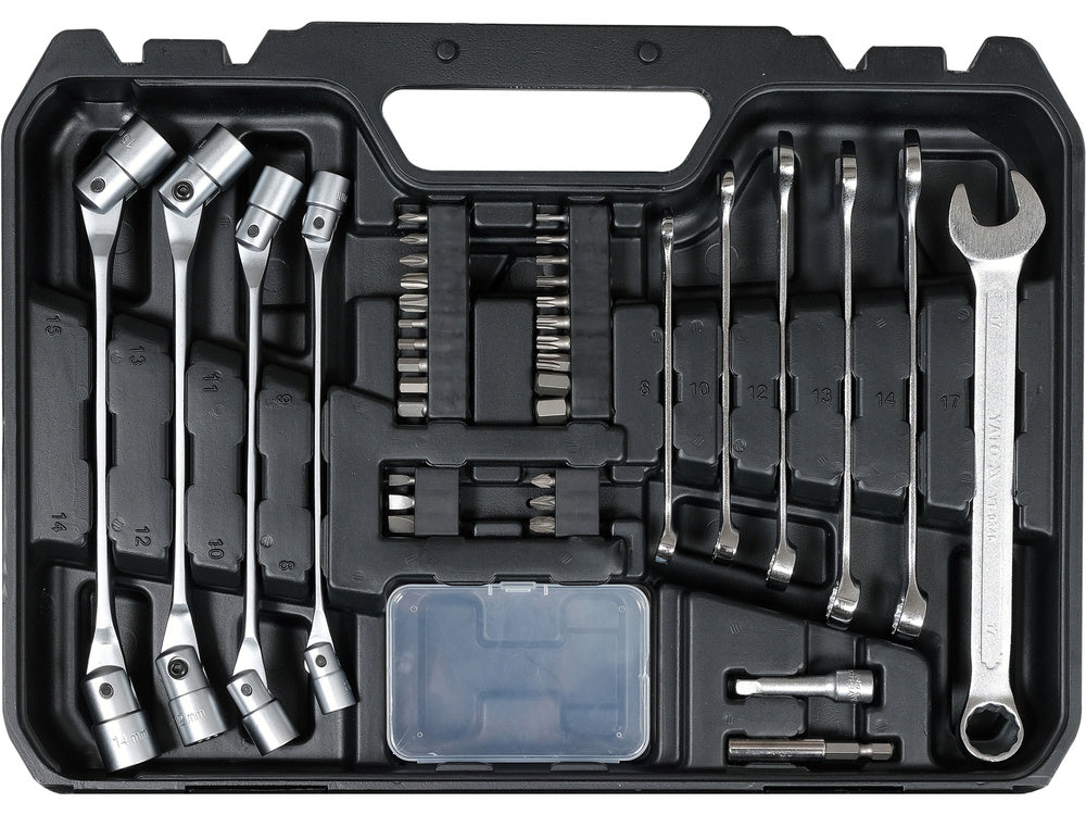 93 PCS DRIVE SOCKETS SET 1/4" 1/2" (YT-38784)
