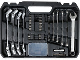93 PCS DRIVE SOCKETS SET 1/4" 1/2" (YT-38784)