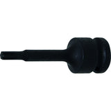 IMPACT BIT SOCKET | LENGTH 75 MM | 12.5 MM (1/2") DRIVE | SPLINE (FOR RIBE) M6 (5483-M6)
