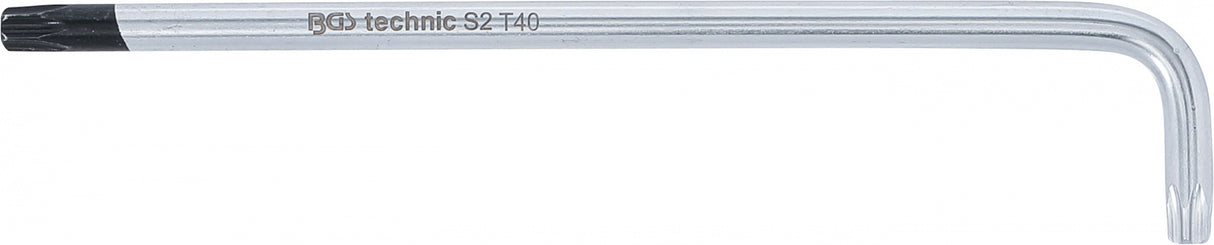 L-TYPE WRENCH | EXTRA LONG | T-STAR TAMPERPROOF (FOR TORX) T40 (794-T40)