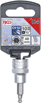 BIT SOCKET | 10 MM (3/8") | INTERNAL HEXAGON WITH BALL HEAD 4 MM (5111)