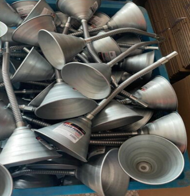 MULTIFUNCTIONAL METAL FUNNEL | FLEXIBLE | Ø 150 MM (W219)