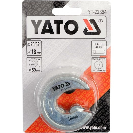 QUICK CUT PIPE CUTTER 18MM (YT-22354)