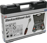 SOCKET SET SUPER LOCK | 6.3 MM (1/4") / 12.5 MM (1/2") DRIVE | 115 PCS. (15120B)
