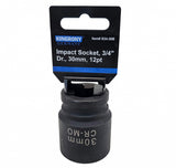 IMPACT SOCKET | 12-POINT | 20 MM (3/4") | 30 MM (S34-30B)