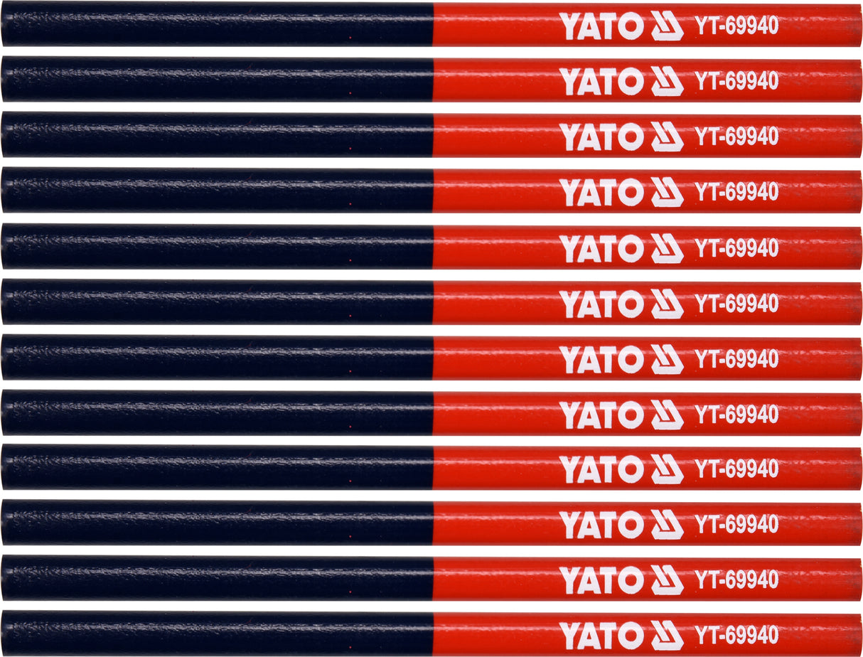 TEHNICAL ,CARPENTERS PENCIL DOUBLE COLOR (YT-69940)