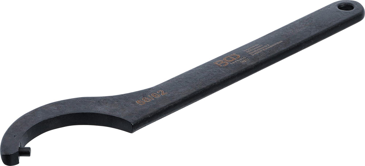 HOOK WRENCH WITH PIN | 58 - 62 MM (74217)