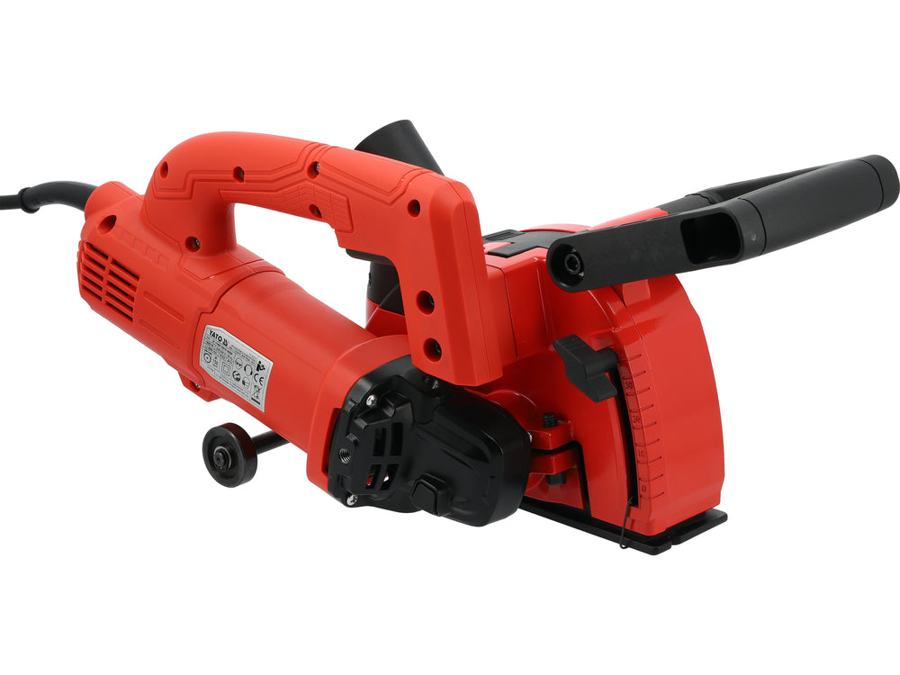 1800W WALL CHASER | 150MM DISCS | WITH DUST EXTRACTION AND ADJUSTABLE DEPTH UP TO 40MM (YT-82016)