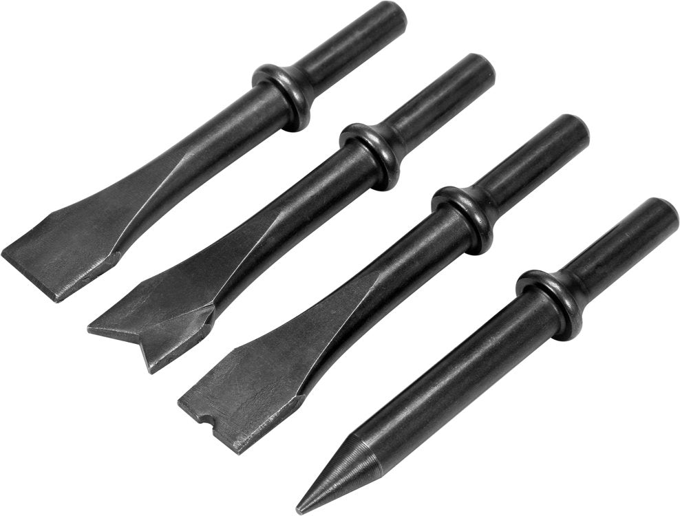 ROUND SHANK CHISEL SET 4 PCS (YT-09901)