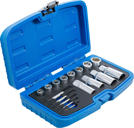 SCREW AND STUD EXTRACTOR SET | 17 PCS. (8378)