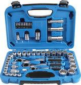 GO-THROUGH SOCKET SET | GEAR LOCK | 4.5 - 25 MM | 52 PCS. (2181)