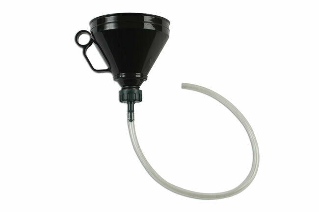 MULTIFUNCTIONAL FUNNEL | WITH FLEXIBLE TRANSPARENT 600 MM HOSE | Ø 140 MM | 3 PCS. (F140)